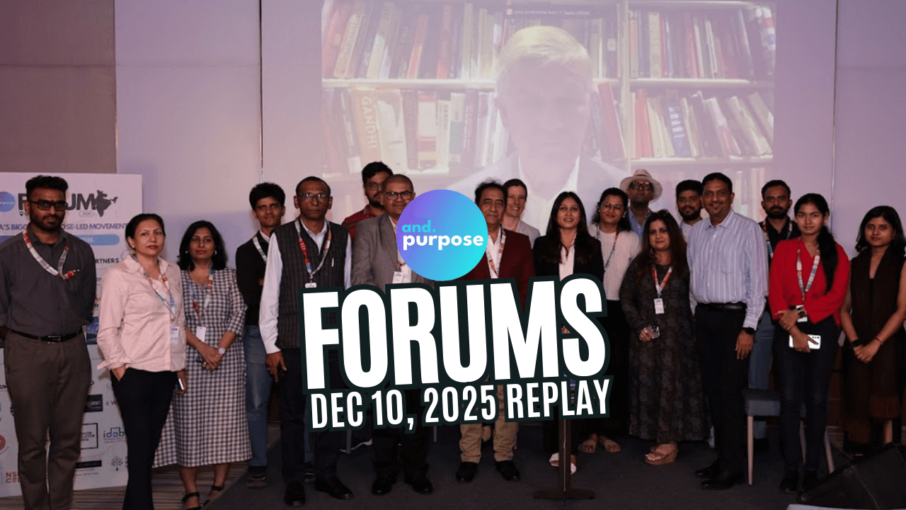 AndPurpose Forums Mumbai event video 2025